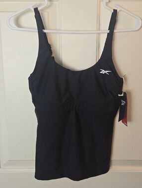 Reebok Black Tankini Top